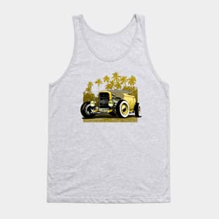 Classic 30's Hot Rod Yellow version Tank Top